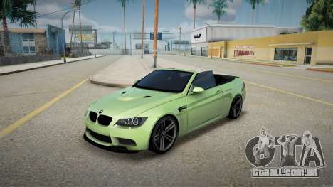 Bmw E93 335 Não-Facelift para GTA San Andreas