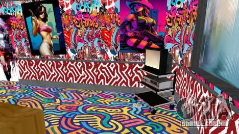 Interior da casa feminina para GTA San Andreas