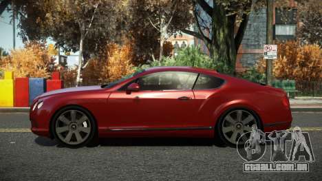 Bentley Continental GT Dasols para GTA 4