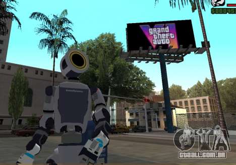 ATLAS 001 da Boston Dynamics para GTA San Andreas