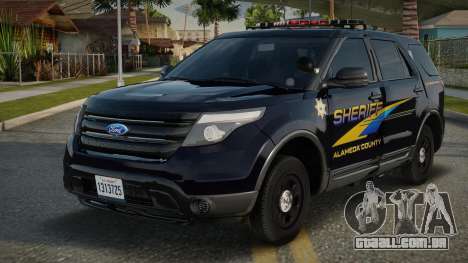 ACSO 2013 Ford Explorer para GTA San Andreas