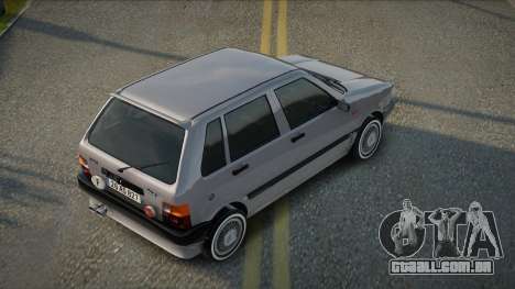 Fiat Uno 70S Etiket para GTA San Andreas