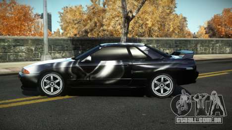 Nissan Skyline R32 Gracely S6 para GTA 4