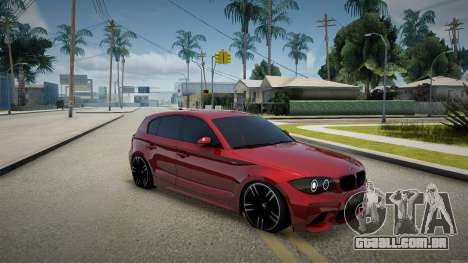 BMW 1-er E87 Personalizado para GTA San Andreas