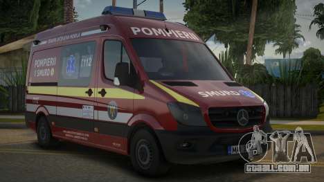 Mercedes-Benz Sprinter W906 Romanian Ambulance para GTA San Andreas