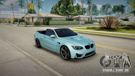 BMW E93 335 para GTA San Andreas