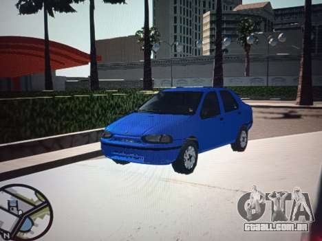 Fiat Siena 1997 Novo para GTA San Andreas