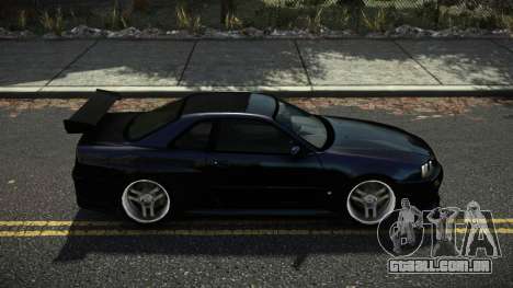 Nissan Skyline R34 Tuhina para GTA 4