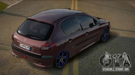 Peugeot 206 RS para GTA San Andreas