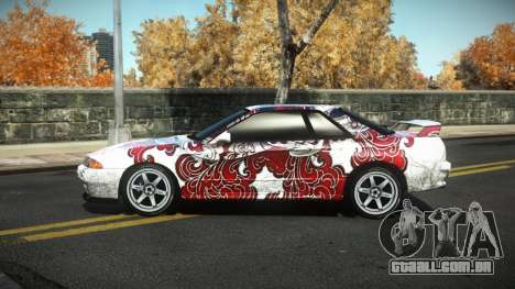 Nissan Skyline R32 Gracely S13 para GTA 4