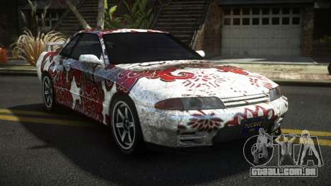 Nissan Skyline R32 Gracely S13 para GTA 4