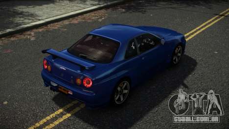 Nissan Skyline R34 Sharino para GTA 4