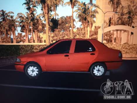 Fiat Siena 1997 Novo para GTA San Andreas