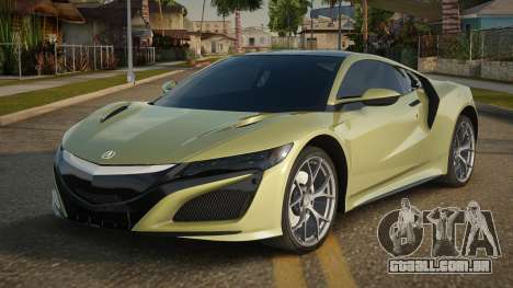 Acura NSX DTR para GTA San Andreas