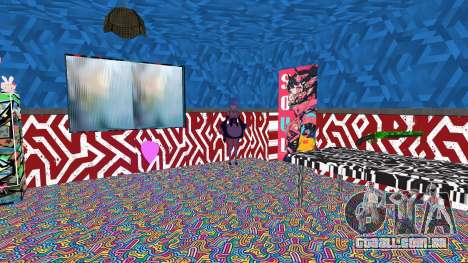 Interior da casa feminina para GTA San Andreas