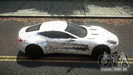 Aston Martin One-77 Ubamy S8 para GTA 4