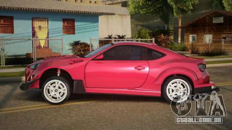 Toyota GT86 Custom para GTA San Andreas