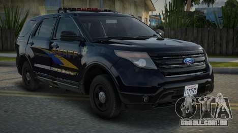 ACSO 2013 Ford Explorer para GTA San Andreas