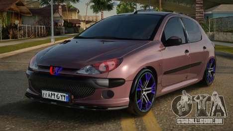 Peugeot 206 RS para GTA San Andreas