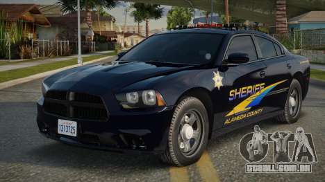 ACSO 2012 Dodge Charger para GTA San Andreas