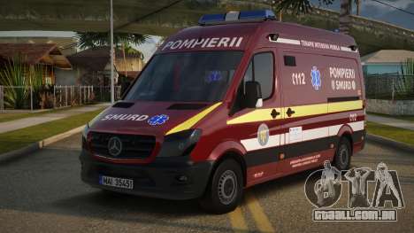 Mercedes-Benz Sprinter W906 Romanian Ambulance para GTA San Andreas