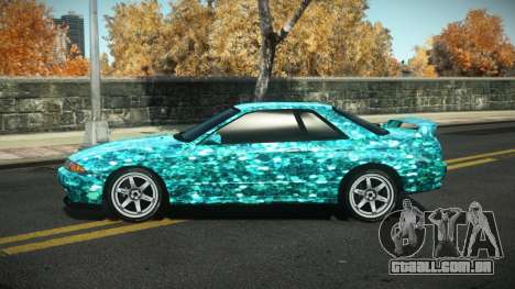 Nissan Skyline R32 Gracely S11 para GTA 4