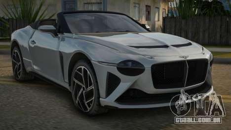 Bentley Mulliner Luxury para GTA San Andreas