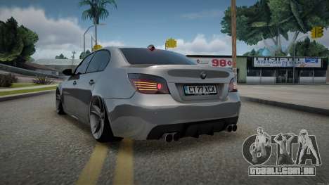 Bmw E60 530d RO para GTA San Andreas