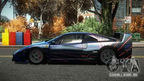 Ferrari F40 Davy S9 para GTA 4