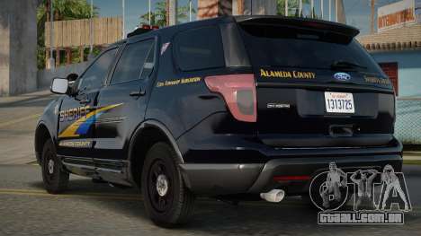 ACSO 2013 Ford Explorer para GTA San Andreas