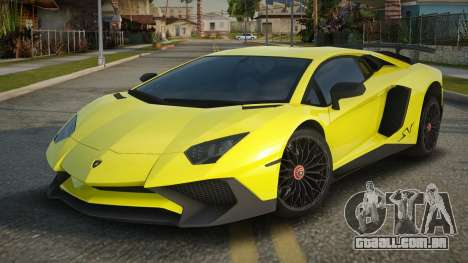 Lamborghini Aventador SV Ragins para GTA San Andreas