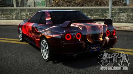 Nissan Skyline R32 Gracely S5 para GTA 4