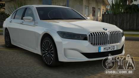 BMW M750Li G12 V1.1 para GTA San Andreas