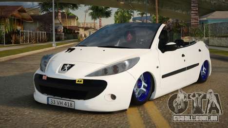 Peugeot 207 Cabrio para GTA San Andreas