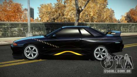 Nissan Skyline R32 Gracely S14 para GTA 4