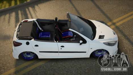 Peugeot 207 Cabrio para GTA San Andreas