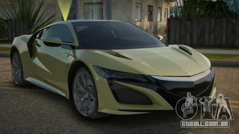Acura NSX DTR para GTA San Andreas