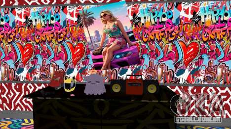 Interior da casa feminina para GTA San Andreas