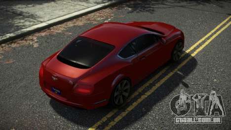 Bentley Continental GT Dasols para GTA 4