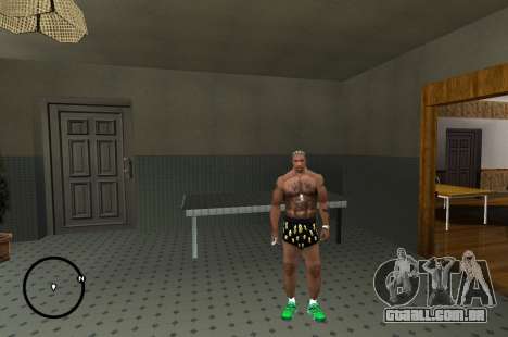 Cuecas pretas com um cifrão para GTA San Andreas