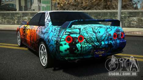 Nissan Skyline R32 Gracely S12 para GTA 4