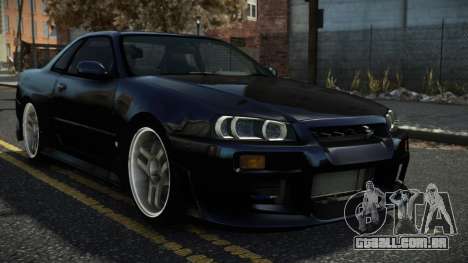 Nissan Skyline R34 Tuhina para GTA 4