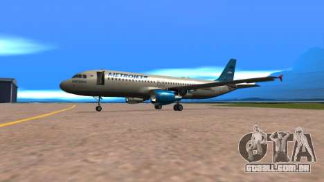 Airbus A320 200 Pobeda Airlines para GTA San Andreas