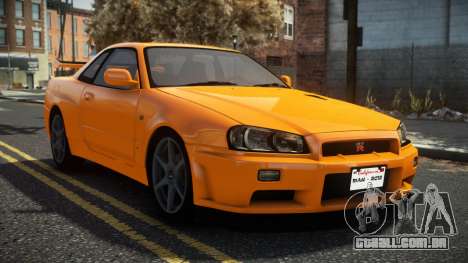 Nissan Skyline R34 Heyku para GTA 4