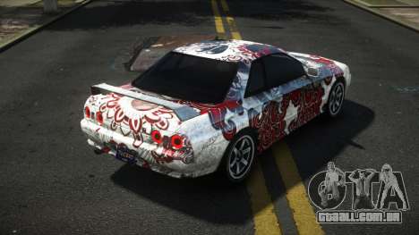 Nissan Skyline R32 Gracely S13 para GTA 4