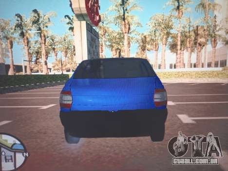 Fiat Siena 1997 (rodas pretas) para GTA San Andreas