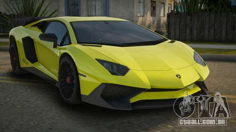 Lamborghini Aventador SV Ragins para GTA San Andreas