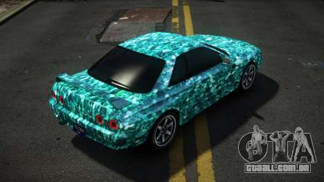 Nissan Skyline R32 Gracely S11 para GTA 4