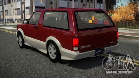 GMC Typhoon Baroz para GTA 4