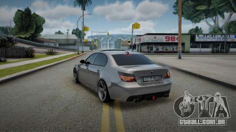BMW E60 530d para GTA San Andreas